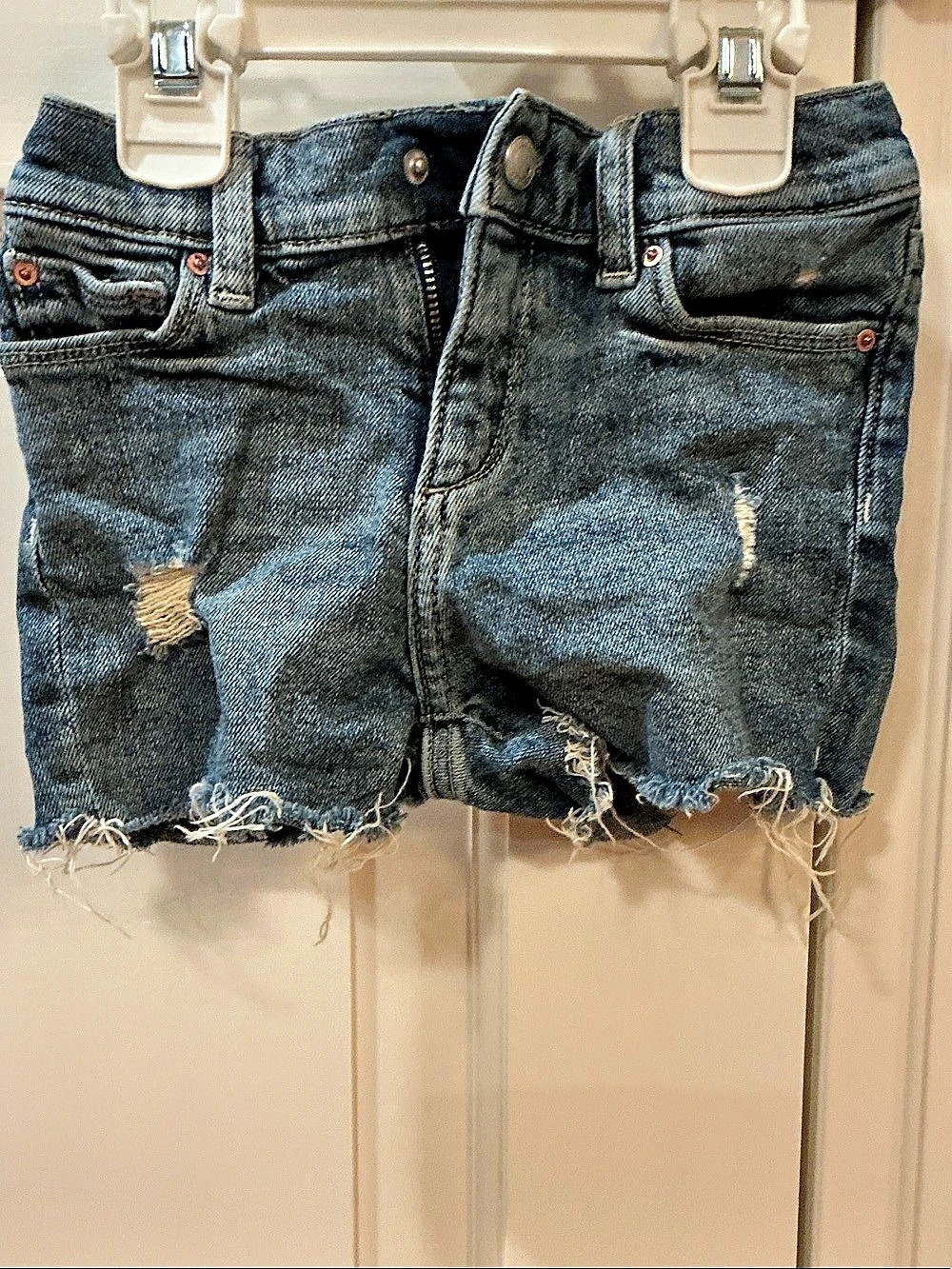 DL1961 Lucy Shorts Distressed Denim Shorts Size 5